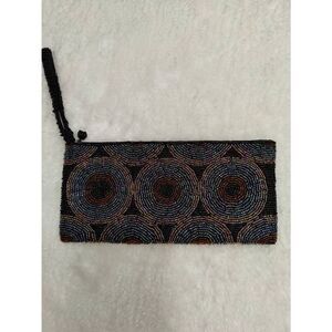 Beaded Clutch with Strap